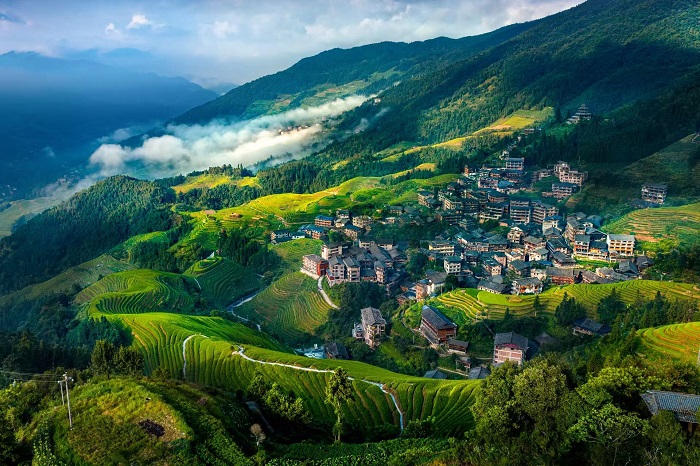 龙脊梯田平安寨