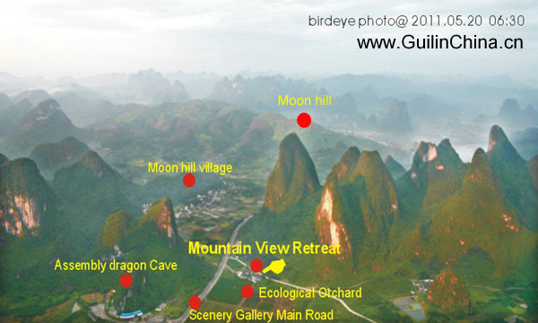 how get to Yangshuo MountainRetret
